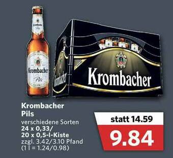 Combi Krombacher Pils Angebot