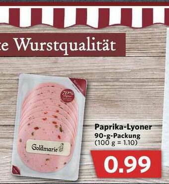 Combi Paprika Lyoner Angebot