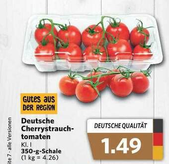 Combi Deutsche Cherrystrauch Tomaten Angebot