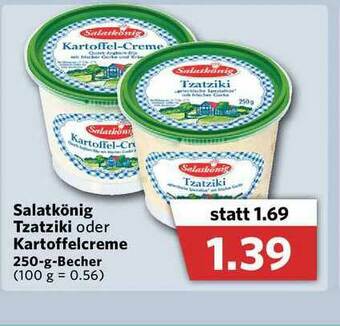 Combi Salatkönig Tzatziki Oder Kartoffelcreme Angebot