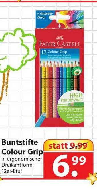 Famila Nord West Buntstifte Colour Grip Angebot