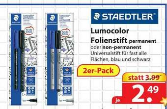 Famila Nord West Lumocolor Folienstift Staedtler Angebot