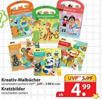 Famila Nord West Kreativ-malbücher Kratzbilder Angebot