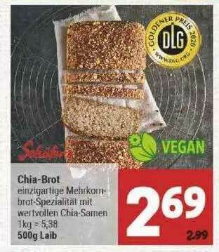 Marktkauf Schäfer's Chia-brot Angebot