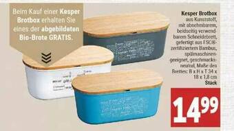 Marktkauf Kesper Brotbox Angebot