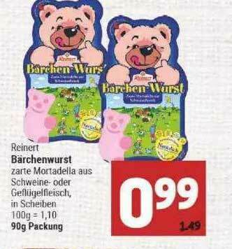 Marktkauf Reinert Bärchenwurst Angebot