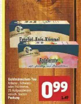 Marktkauf Goldmännchen-tee Angebot