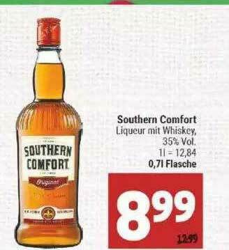 Marktkauf Southern Comfort Liqueur Mit Whiskey Angebot