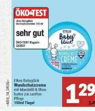 Marktkauf Elkos Baby Glück Wundschutzcreme Angebot