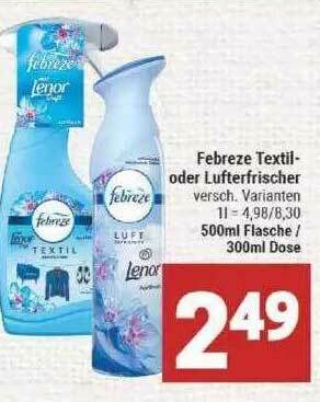 Marktkauf Febreze Textil- Oder Lufterfrischer Angebot