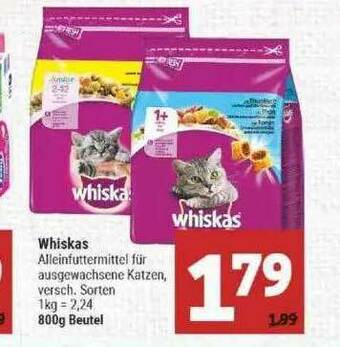 Marktkauf Whiskas Angebot