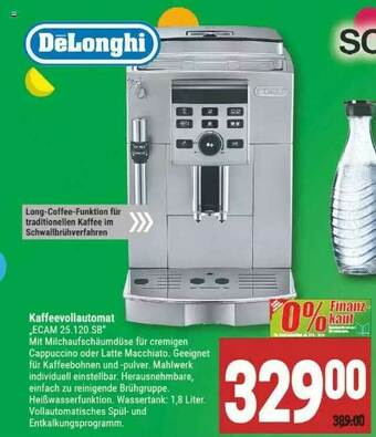 Marktkauf Delonghi Kaffeevollautomat Ecam 25.120.sb Angebot