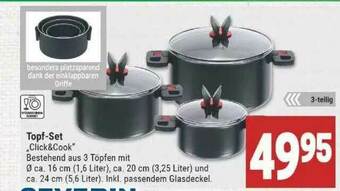 Marktkauf Topf-set „click&cook” Angebot