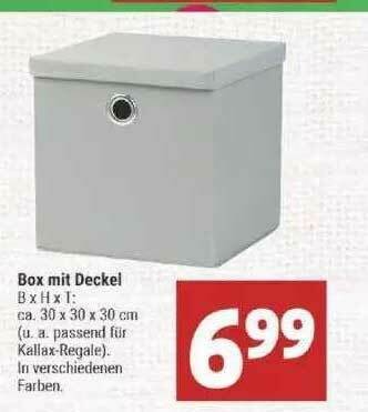 Marktkauf Box Mit Deckel Angebot