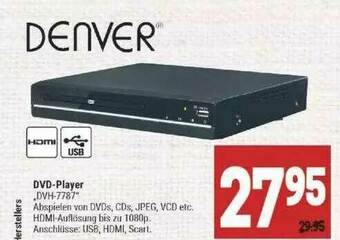 Marktkauf Denver Dvd-player Dvh-7787 Angebot