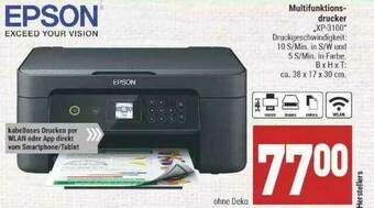 Marktkauf Epson Multifunktionsdrucker Xp-3100 Angebot