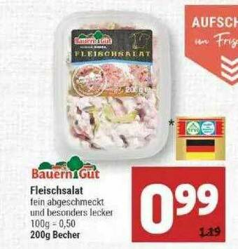 Marktkauf Bauern Gut Fleischsalat Angebot