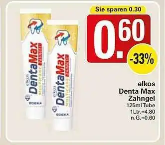 WEZ Elkos denta max zahngel Angebot