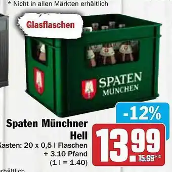 AEZ Spaten münchner hell Angebot