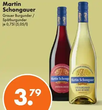 Trink und Spare Martin Schongauer 0,75 L Angebot