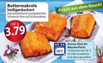 Famila Nord Ost Buttermakrele heißgeräuchert 100 g Angebot