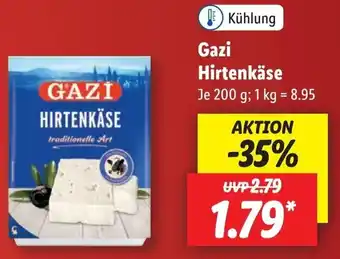 Lidl Gazi Hirtenkäse 200 g Angebot