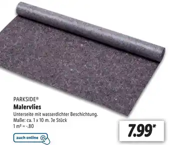 Lidl Parkside Malervlies Angebot