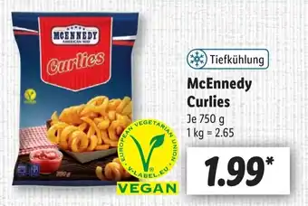 Lidl McEnnedy Curlies 750 g Angebot