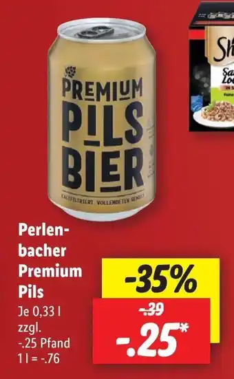 Lidl Perlenbacher Premium Pils Angebot