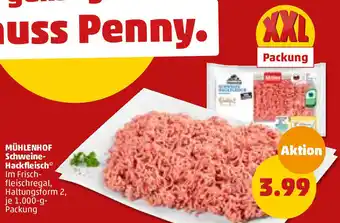 PENNY Mühlenhof SchweineHackfleisch 1.000 g Packung Angebot