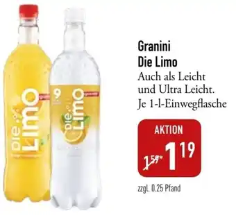 Galeria Markthalle Granini Die Limo 1 L Einwegflasche Angebot