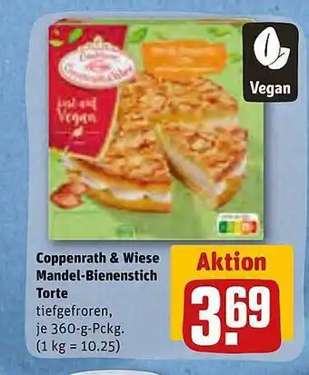 REWE Coppenrath & wiese mandel-bienenstich torte Angebot