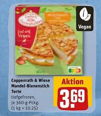 REWE Kaufpark Coppenrath & wiese mandel-bienentisch torte Angebot