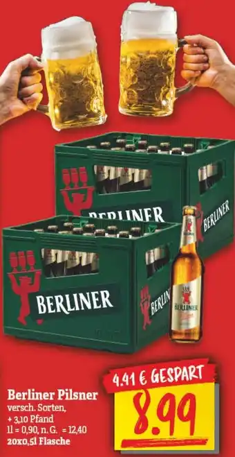 NP Discount Berliner Pilsner 20x0,5 L Flasche Angebot