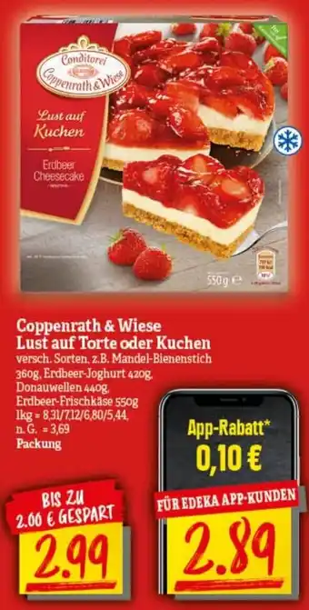 nah & gut Coppenrath & Wiese Lust auf Torte oder Kuchen Angebot