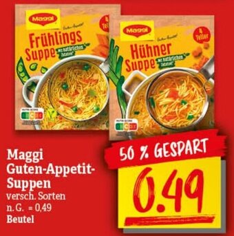 nah & gut Maggi Guten Appetit Suppen Angebot
