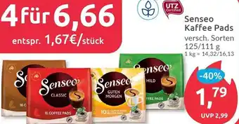 Budni Senseo Kaffee Pads 125/111 g Angebot