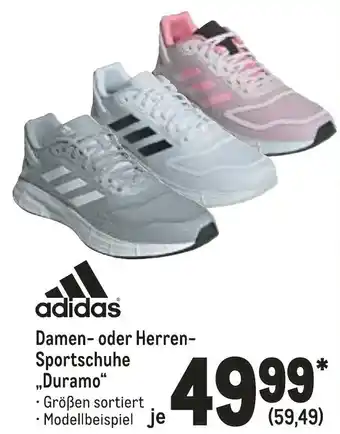 METRO Adidas Damen oder Herren Sportschuhe Duramo Angebot