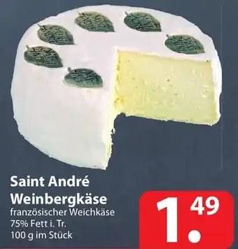 Famila Nord Ost Saint André Weinbergkäse 100g Angebot