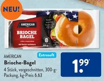 Aldi Süd American Brioche Bagel 300 g Packung Angebot