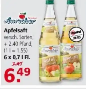 Multi Markt Apfelsaft 6x0,7L Angebot