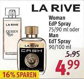 Rossmann la Rive Woman Edp Spray Angebot