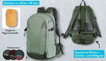 Aldi Nord Allwetter-trekking-rucksack Angebot