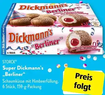 Aldi Süd Storck Super Dickmann's Berliner 159 g Packung Angebot