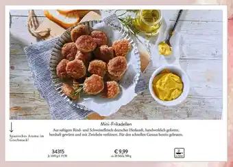 Eismann Mini-frikadellen Angebot