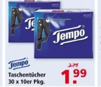 Multi Markt Tempo Taschentücher Angebot