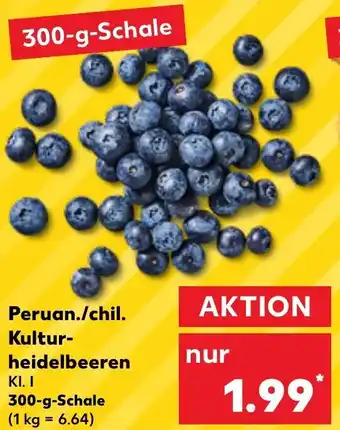 Kaufland Kulturheidelbeeren 300 g Schale Angebot