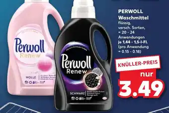 Kaufland Perwoll Waschmittel 1,44-1,5 L-Fl. Angebot