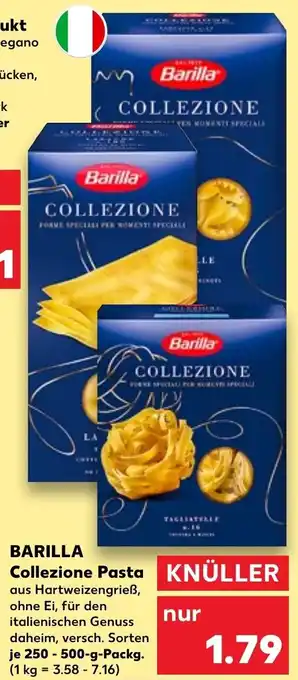 Kaufland Barilla Collezione Pasta 250-500 g Packg. Angebot