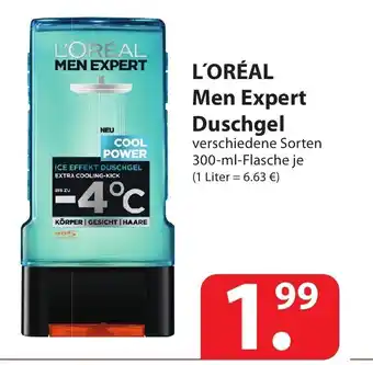 Famila Nord Ost L'oréal Men Expert Duschgel 300ml Angebot